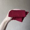 Косынка гофре из шифона, винный — изображение 4