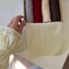 Косынка гофре из шифона, винный — изображение 3